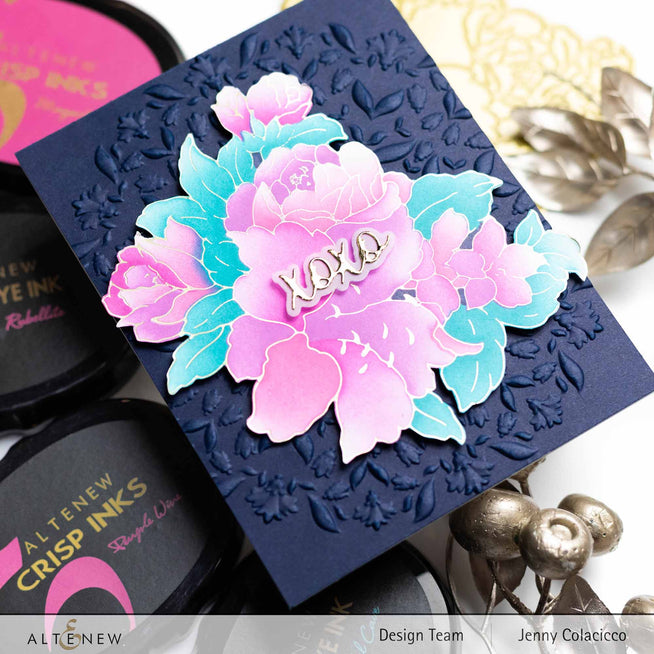 Beautiful Altenew Spark Joy Lily Bouquet featuring vibrant, handcrafted paper lilies arranged in a colorful bouquet.