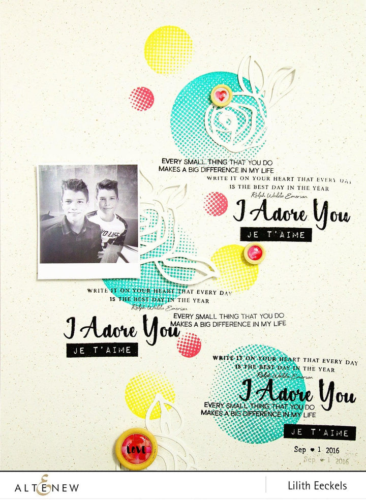 Altenew Stamp Bundle Label Love Complete Bundle