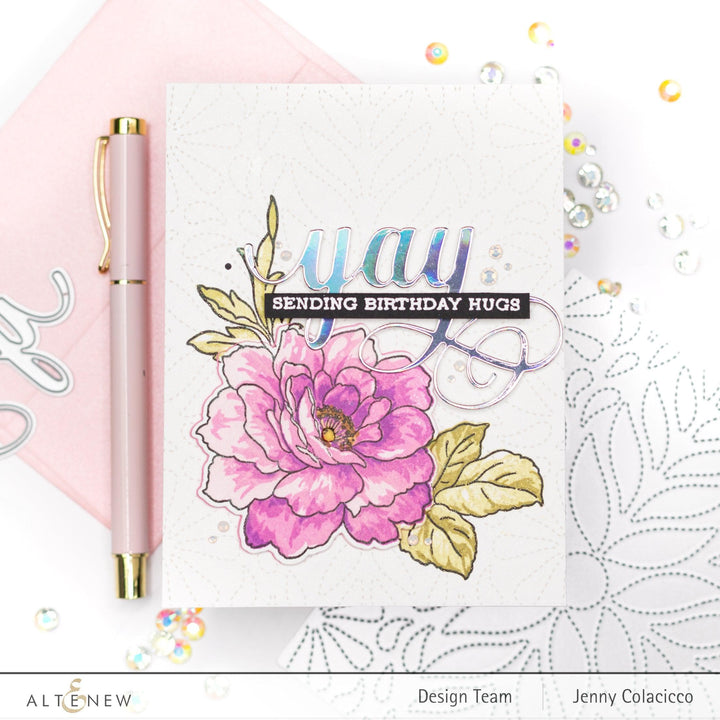 Altenew Stamp Bundle Sentiment Strips Stamp Set Bundle