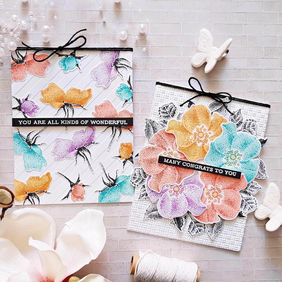 Altenew Stamp Bundle Sentiment Strips Stamp Set Bundle