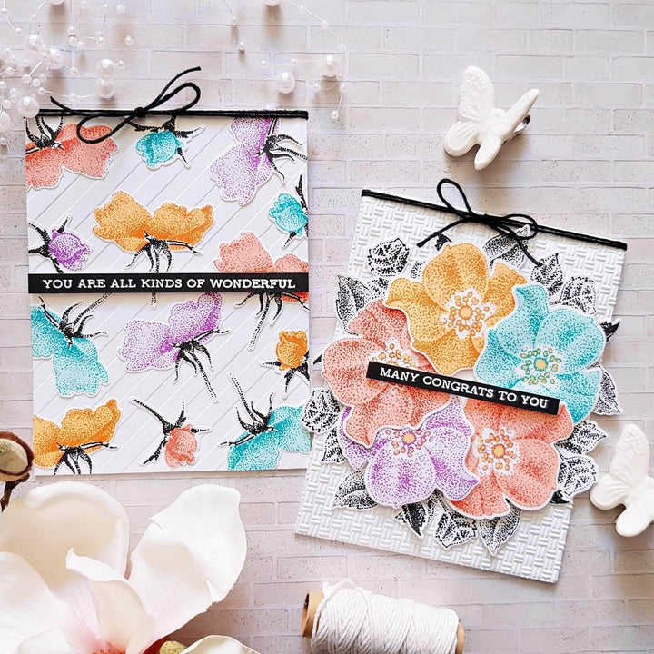 Altenew Stamp Bundle Sentiment Strips Stamp Set Bundle