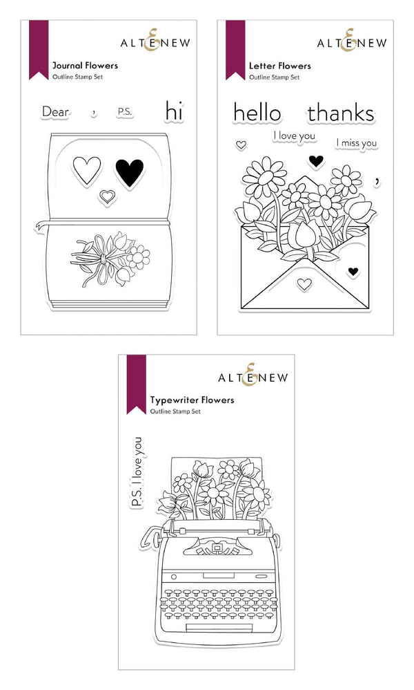 Altenew Stamp Bundle Sweet Celebrations Mini Stamp Bundle