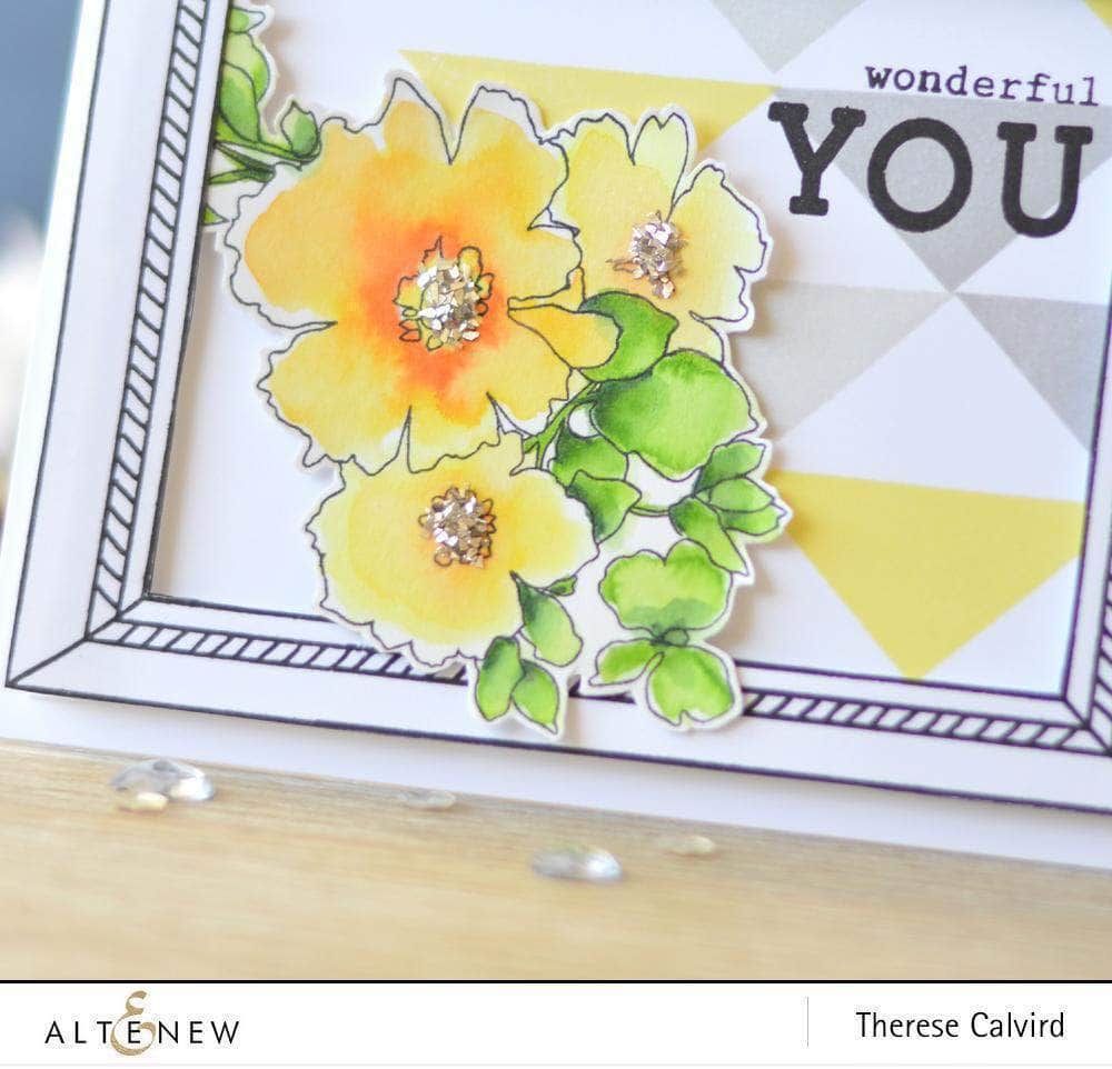 Altenew Ultimate Shapes Bundle stamp set featuring various geometric and decorative stamps for crafting and card making.