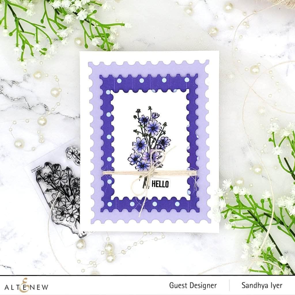 Altenew Eclectic Vibes Mini Stamp Bundle featuring colorful floral and abstract designs perfect for creative crafting.