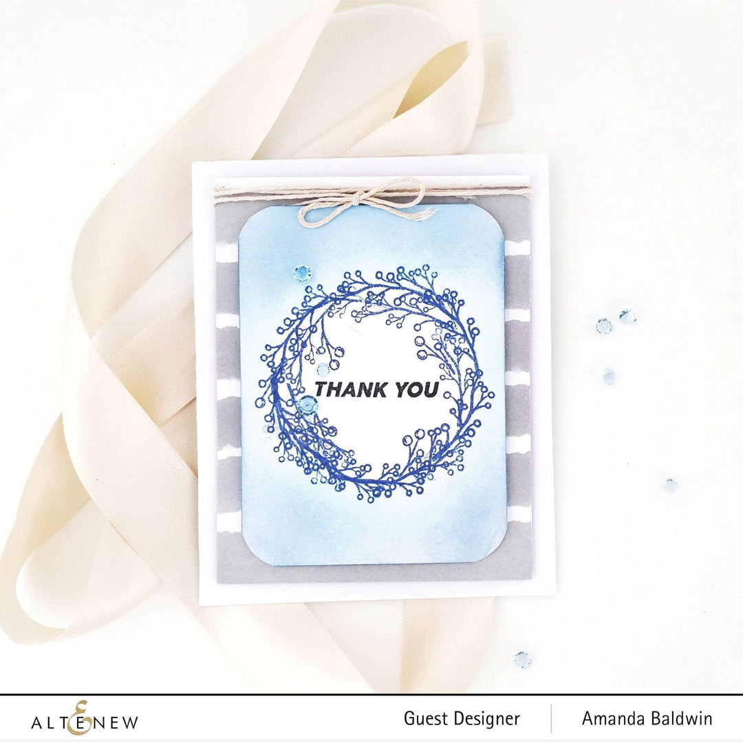 Altenew Eclectic Vibes Mini Stamp Bundle featuring colorful stamp designs on clear plastic sheets for crafting and card making.