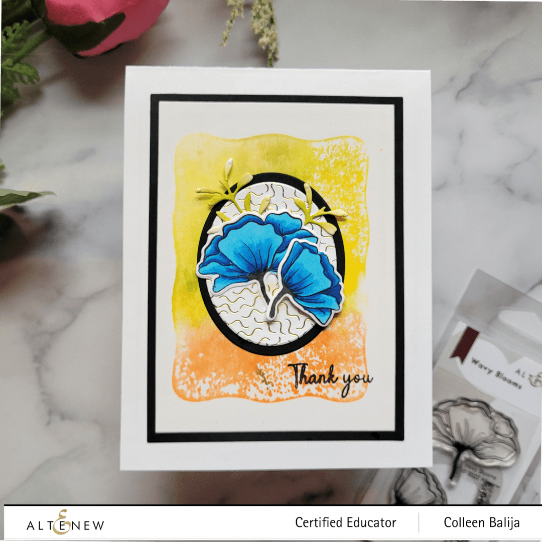 Altenew Gardens Around the World Mini Stamp Bundle featuring detailed floral and garden-themed rubber stamps.