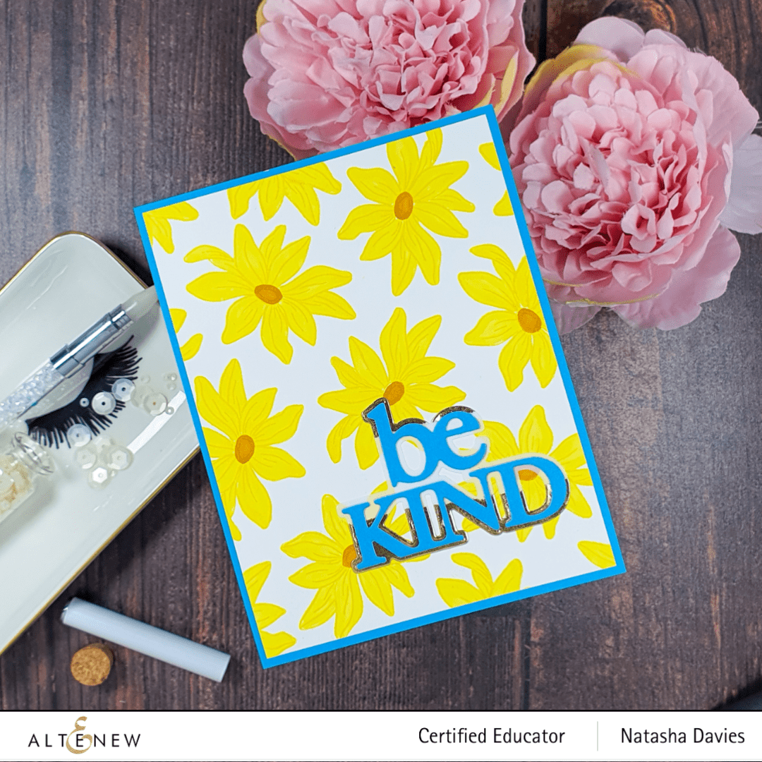 Altenew Gardens Around the World Mini Stamp Bundle featuring assorted garden-themed rubber stamps on clear sheets.