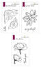 Altenew Gardens Around the World Mini Stamp Bundle featuring colorful garden-themed rubber stamps for crafting.