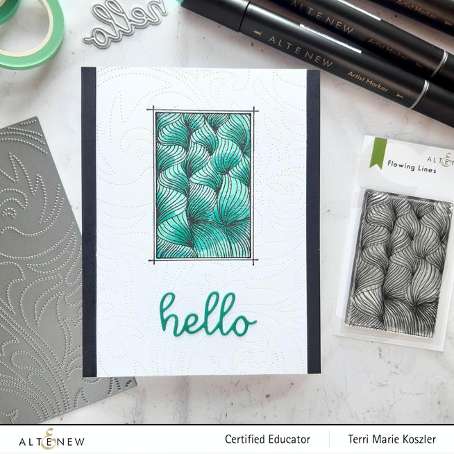 Altenew Stamp Bundle Modern & Edgy Mini Stamp Bundle