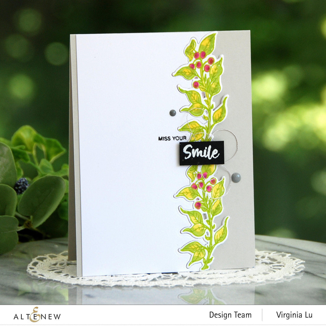 Altenew Thanks and Blessings Mini Stamp Bundle featuring thank you and blessing-themed rubber stamps for crafting and card making.