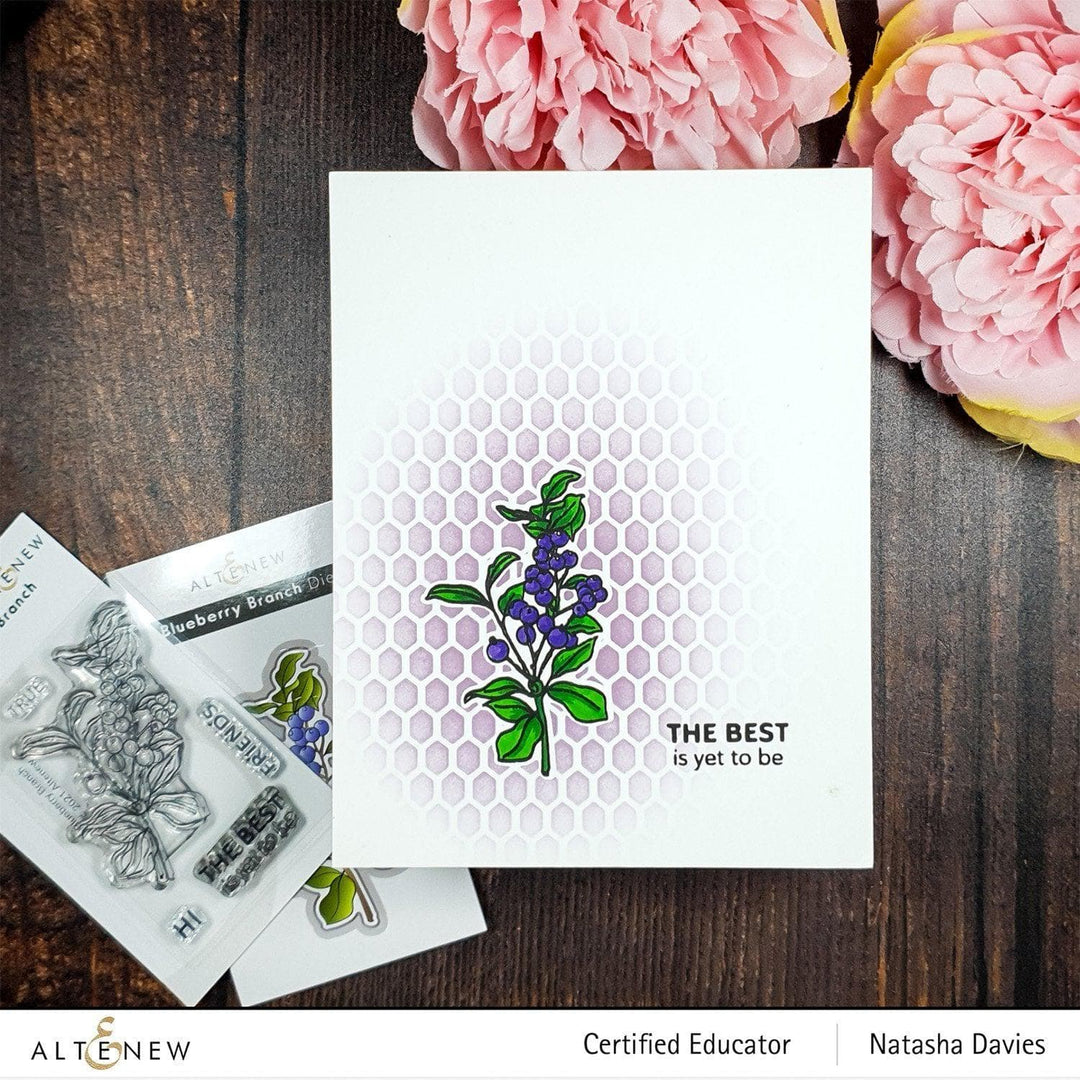 Altenew Thanks and Blessings Mini Stamp Bundle featuring thank you and blessings message stamps for crafting projects.