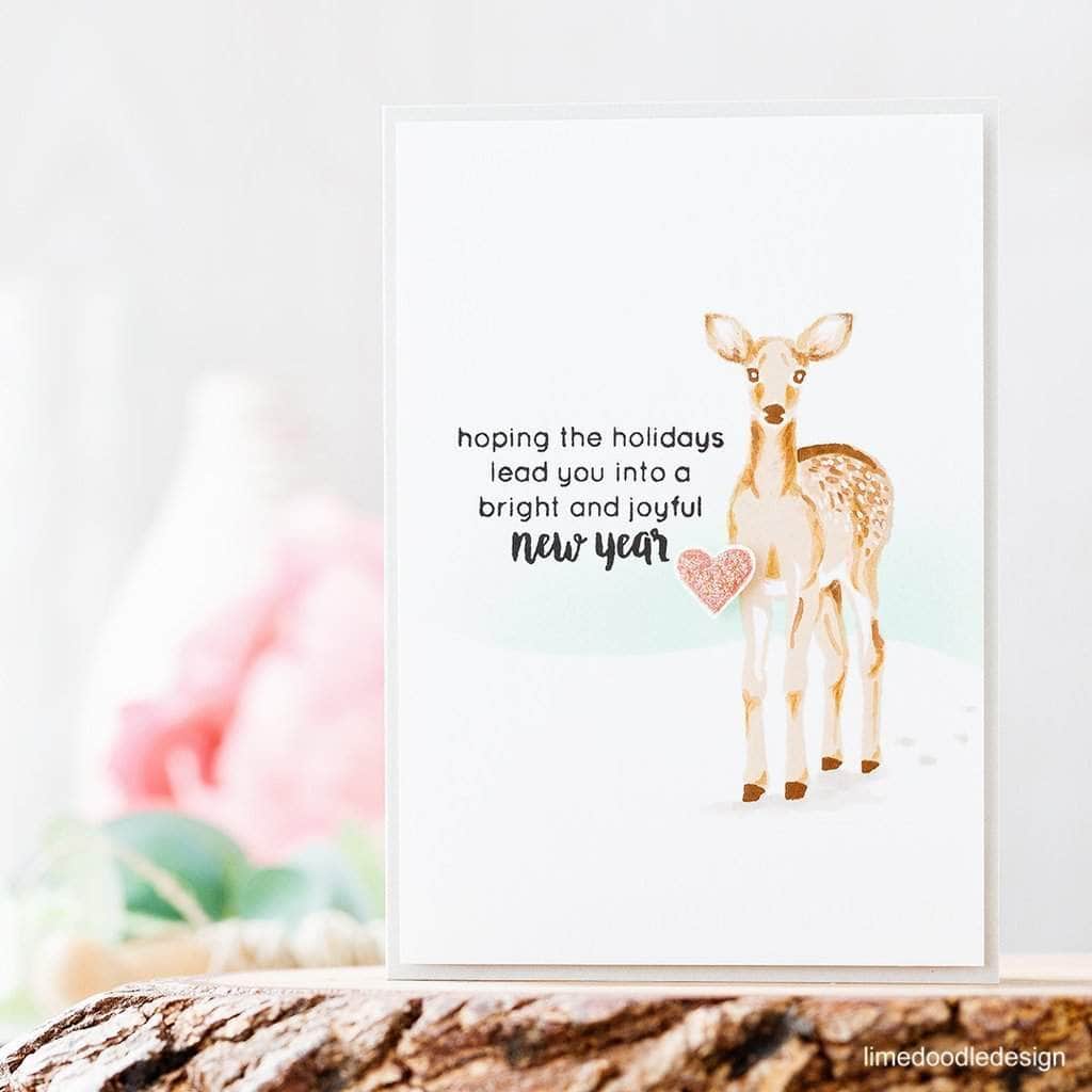 Altenew Ultimate Holiday Stamp Bundle featuring festive stamps with holiday-themed designs for crafting and card making.