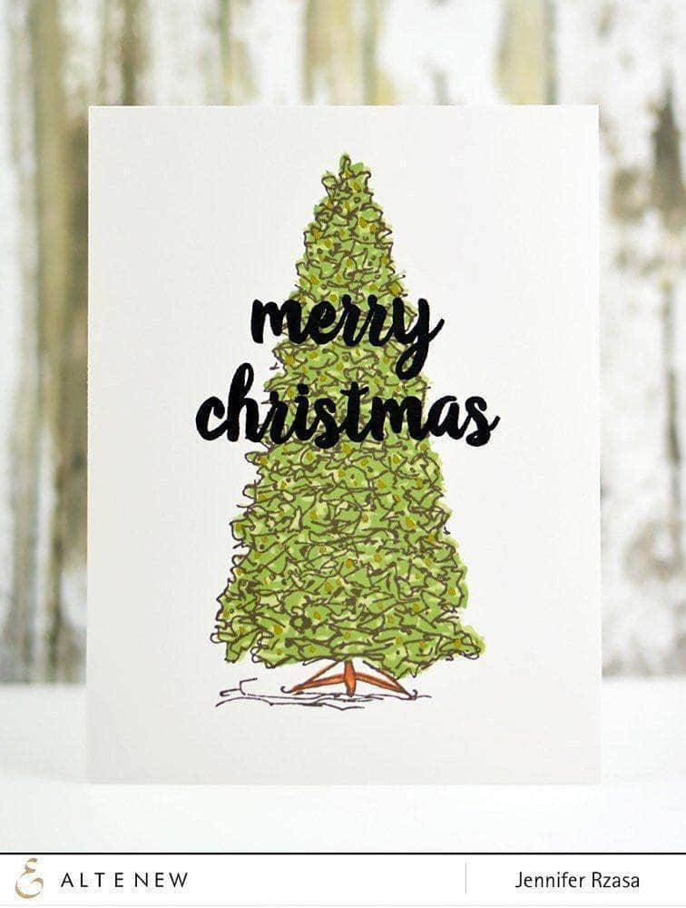 Altenew Ultimate Holiday Stamp Bundle featuring festive holiday-themed rubber stamps for crafting and card making.