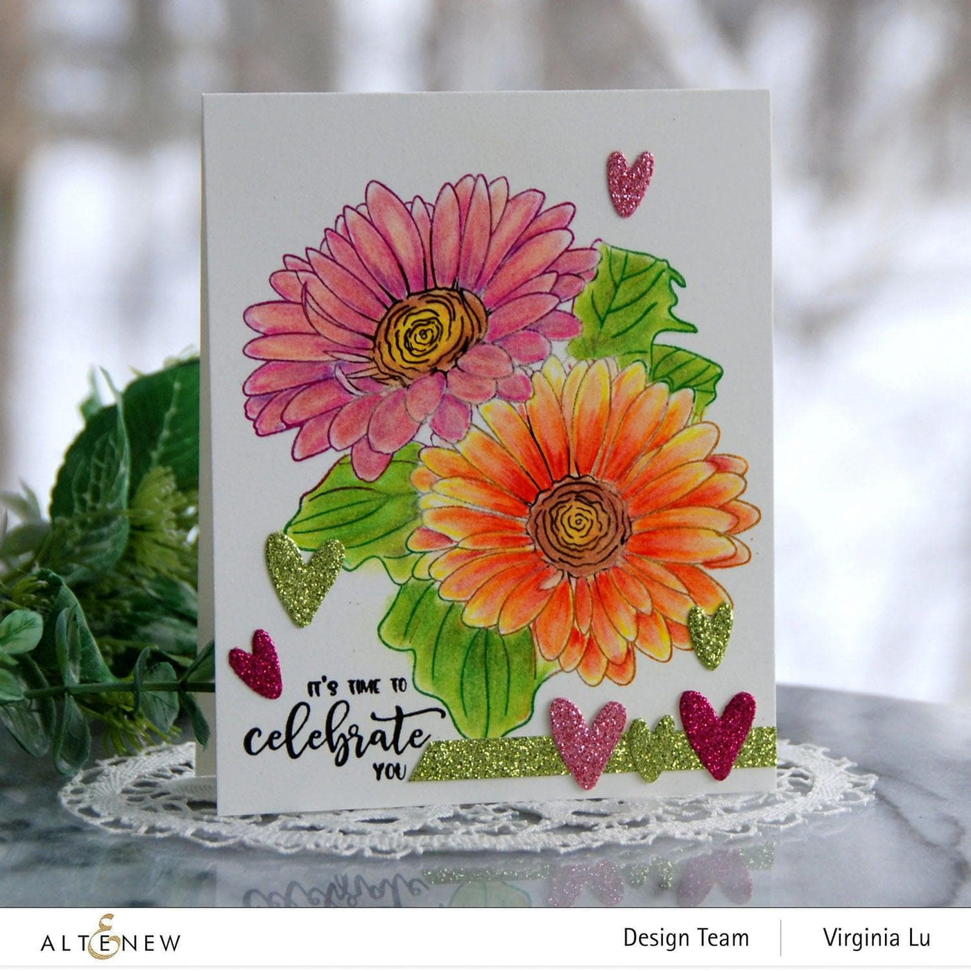 Altenew Paint-A-Flower: Flowering Dogwood & Woodless Coloring Pencils Bundle