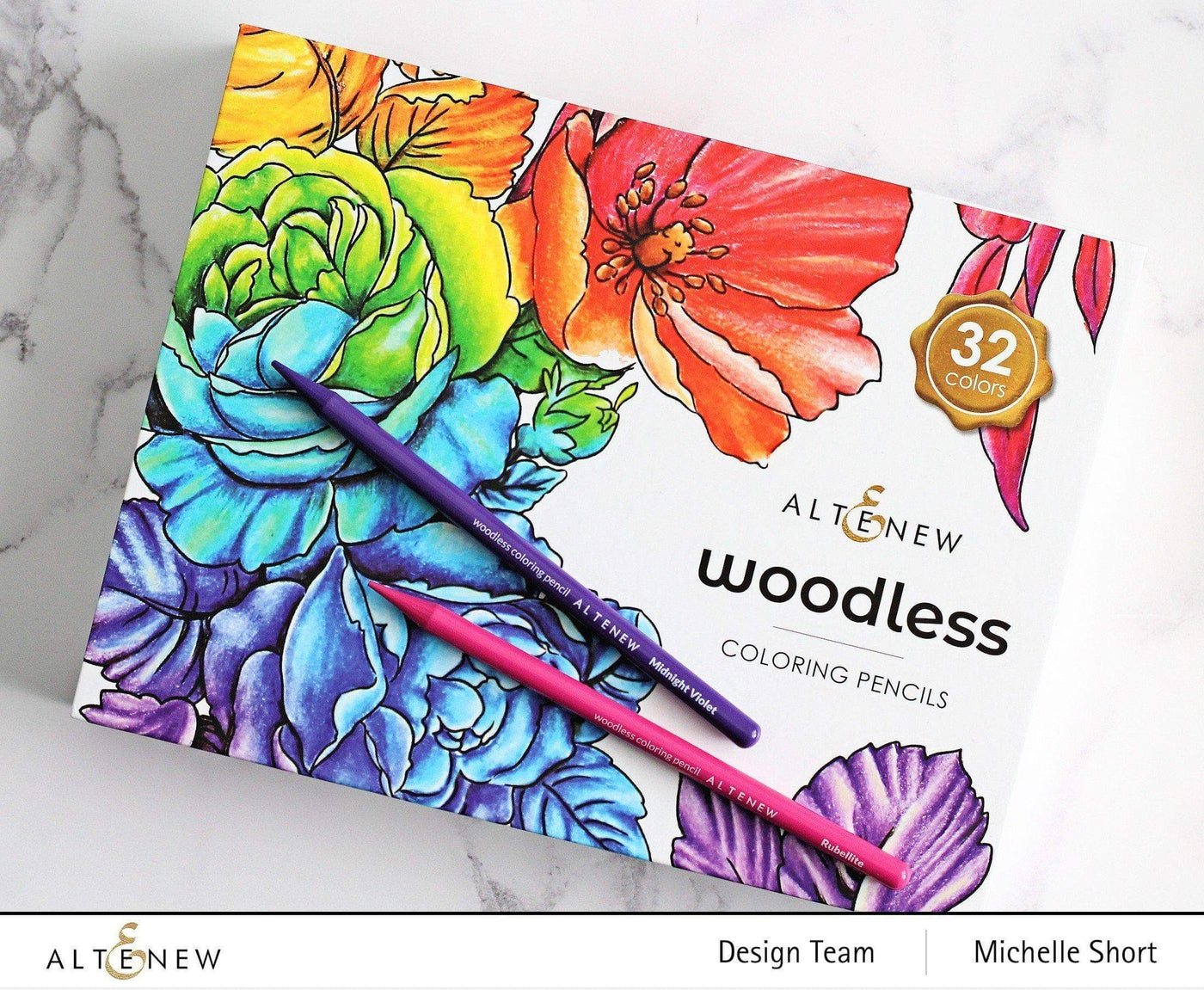 Altenew Paint-A-Flower: Himalyan Poppy and Coloring Pencils & More Blog Hop  & Giveaway! 