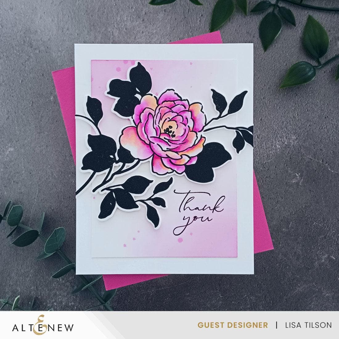 Enchanted Roses Die & Stamp & Betterpress Plate Bundle | Altenew