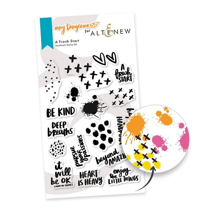 Altenew Stamp & Die Bundle A Fresh Start