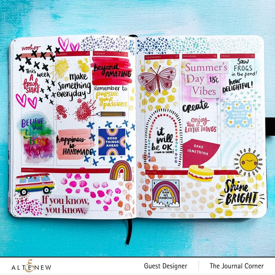 Altenew Stamp & Die Bundle A Fresh Start