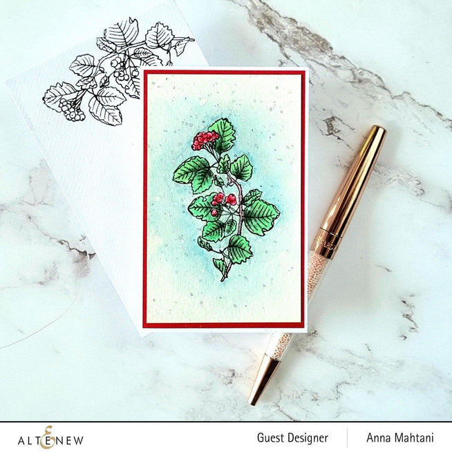 Altenew Stamp & Die Bundle Acai Berry Branch Stamp & Die Bundle