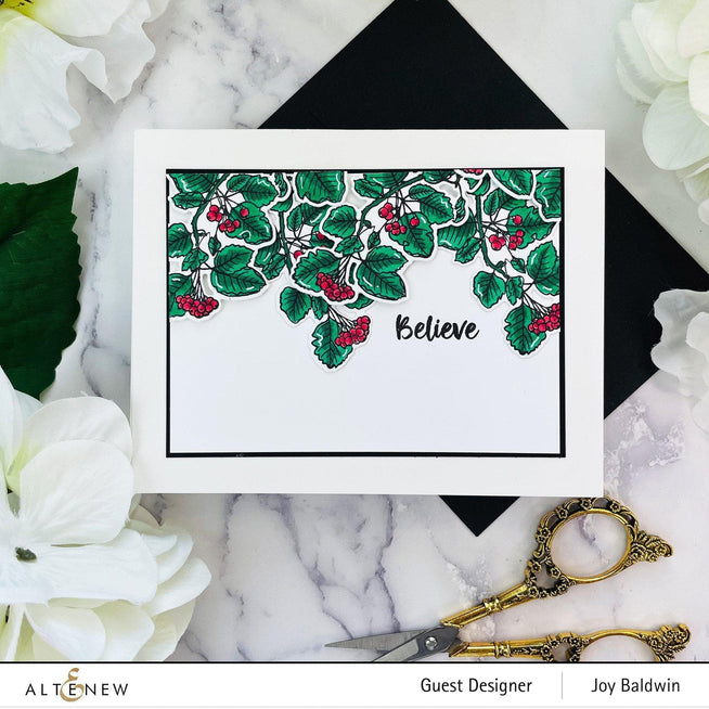 Altenew Stamp & Die Bundle Acai Berry Branch Stamp & Die Bundle