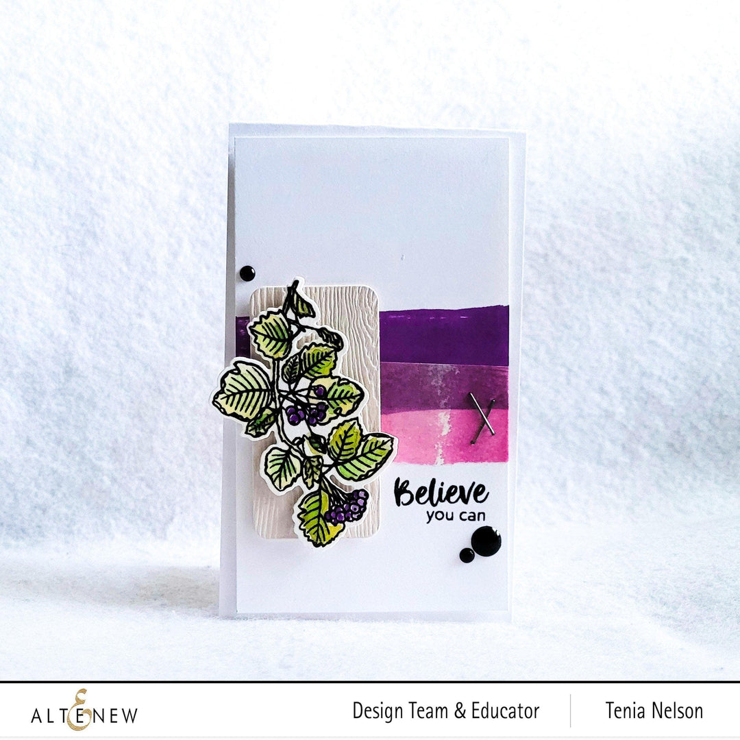 Altenew Stamp & Die Bundle Acai Berry Branch Stamp & Die Bundle