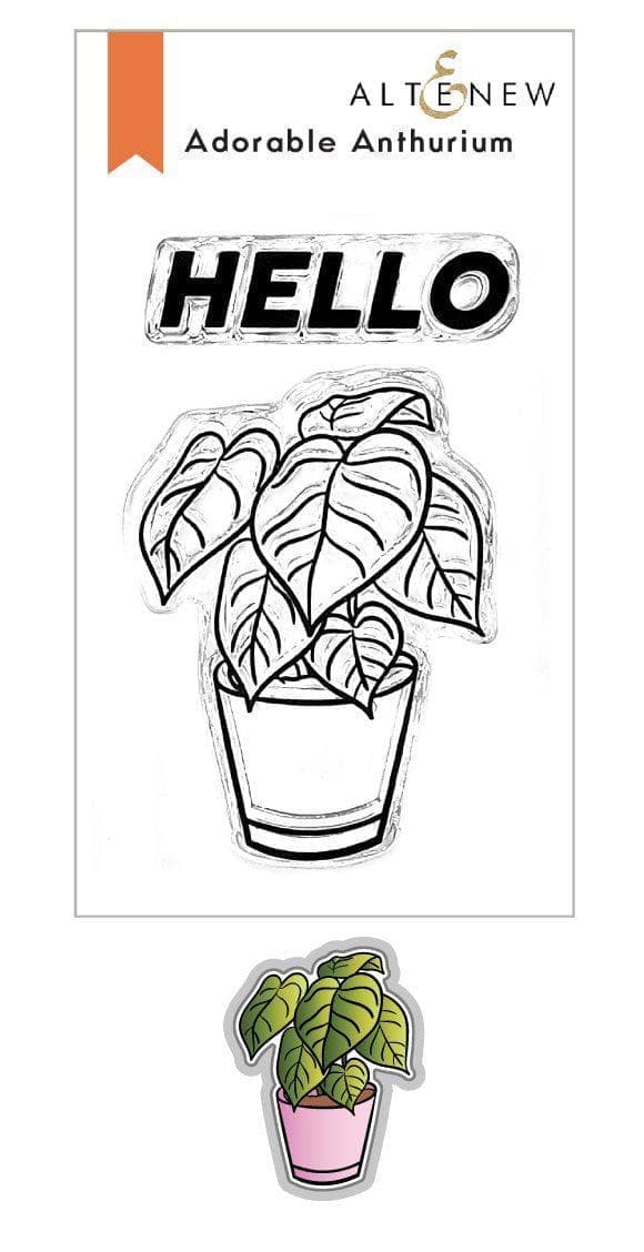 Altenew Stamp & Die Bundle Adorable Anthurium Stamp & Die Bundle