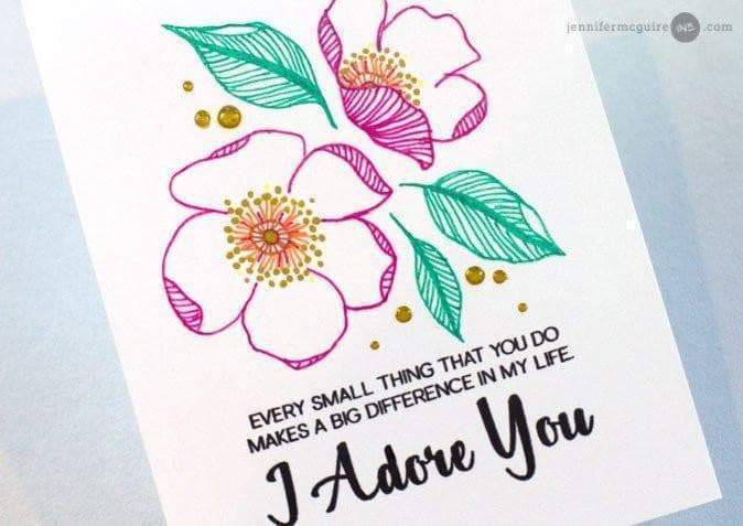 Altenew Stamp & Die Bundle Adore You Stamp & Die Bundle