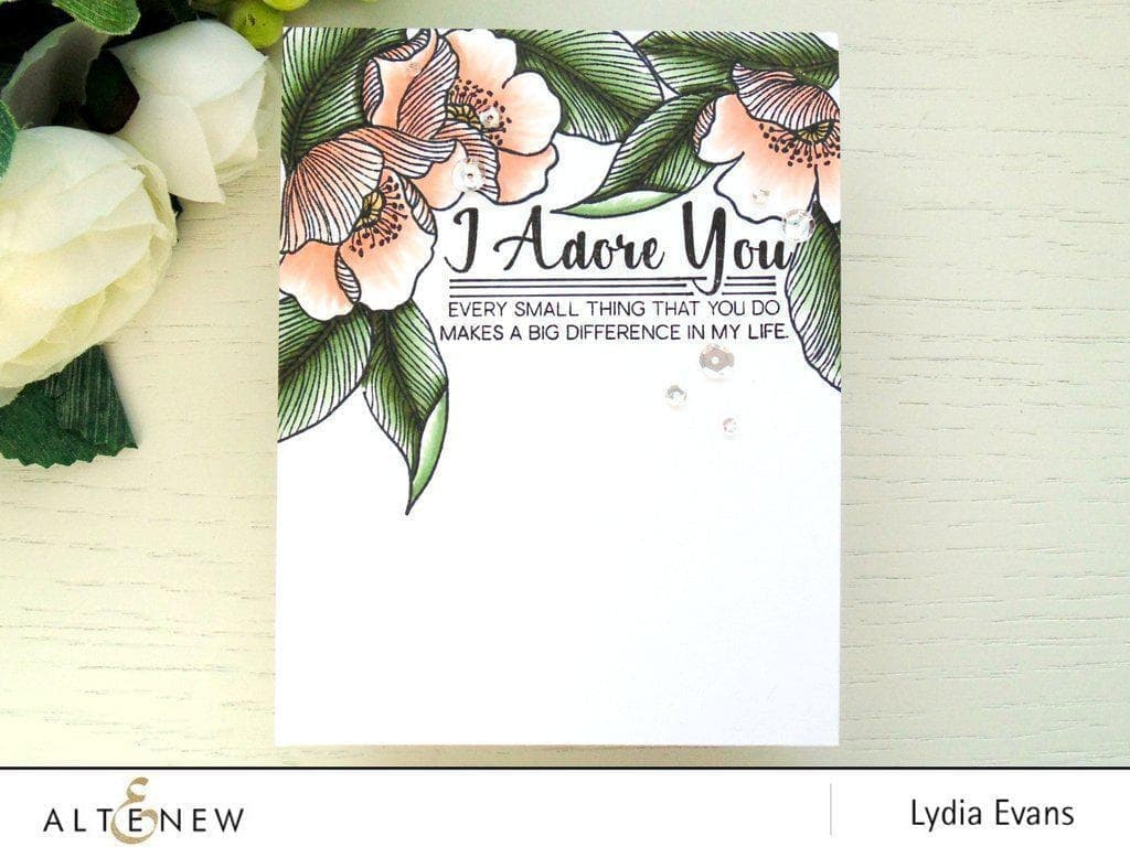 Altenew Stamp & Die Bundle Adore You Stamp & Die Bundle