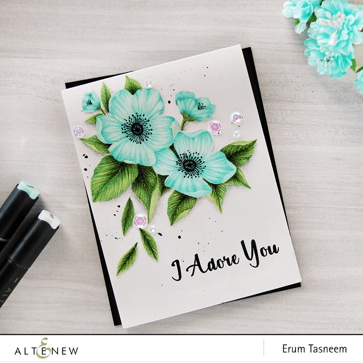 Altenew Stamp & Die Bundle Adore You Stamp & Die Bundle