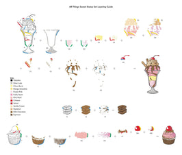 Altenew Stamp & Die Bundle All Things Sweet Stamp & Die Bundle