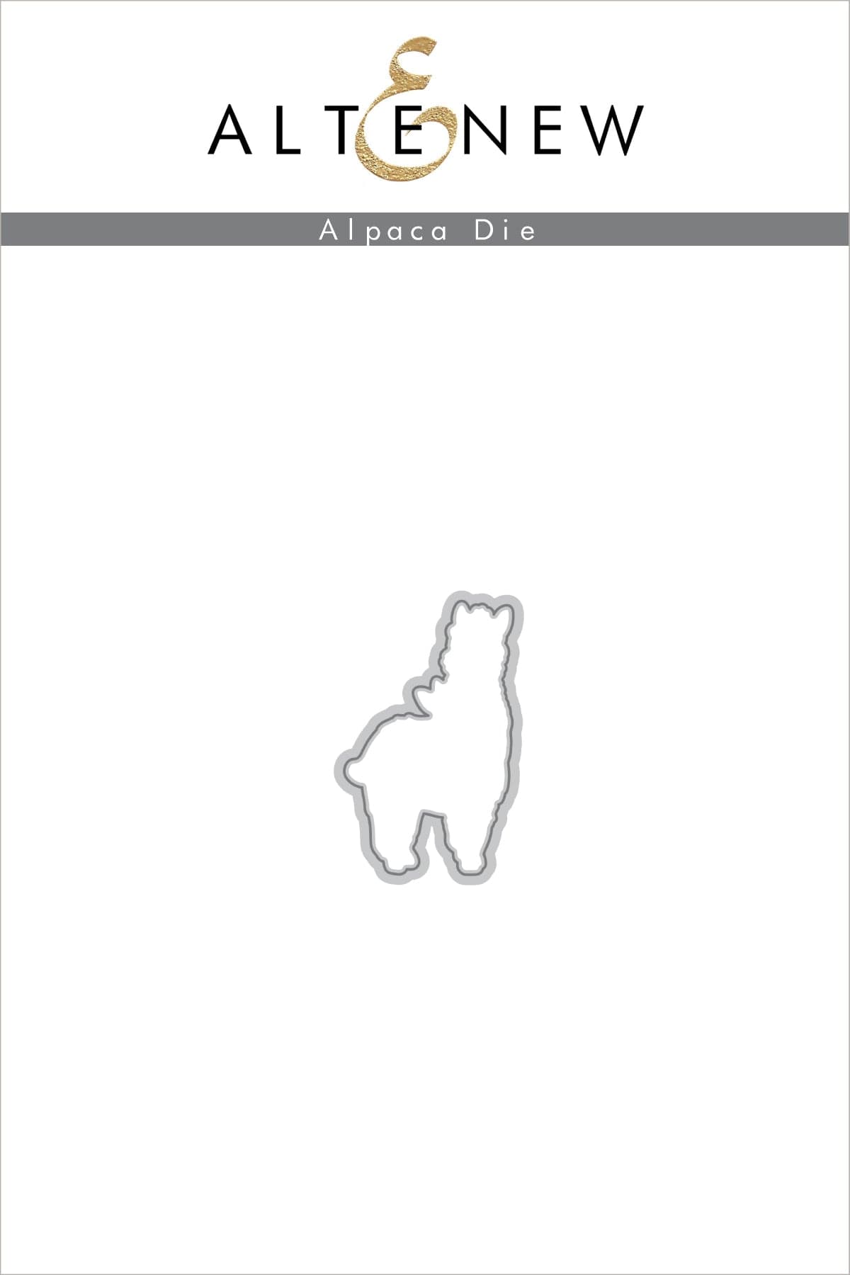 Altenew Stamp & Die Bundle Alpaca Stamp & Die Bundle
