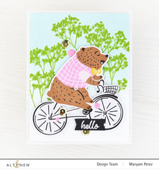 Altenew Stamp & Die Bundle Alten Riding By Stamp & Die Bundle