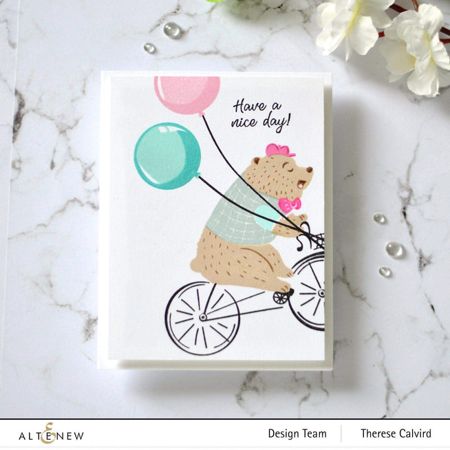 Altenew Riding By stamp and die bundle featuring horse and rider designs for crafting and card making.