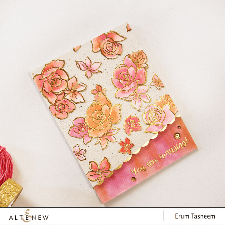 Altenew Stamp & Die Bundle Amazing You Stamp & Die Bundle