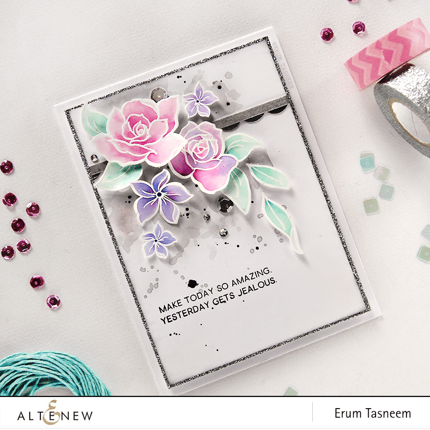 Altenew Stamp & Die Bundle Amazing You Stamp & Die Bundle