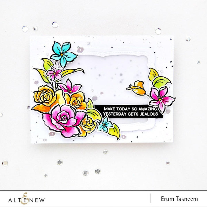 Altenew Stamp & Die Bundle Amazing You Stamp & Die Bundle