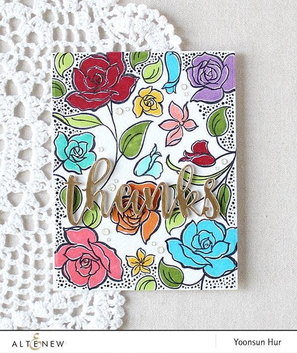 Altenew Stamp & Die Bundle Amazing You Stamp & Die Bundle