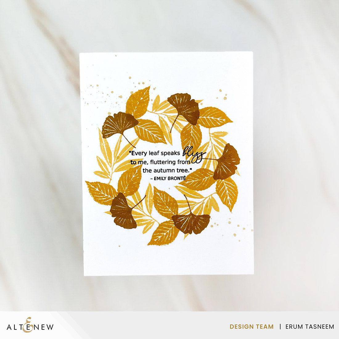 Autumn Whispers Stamp & Die Bundle for Fall Crafts | Altenew