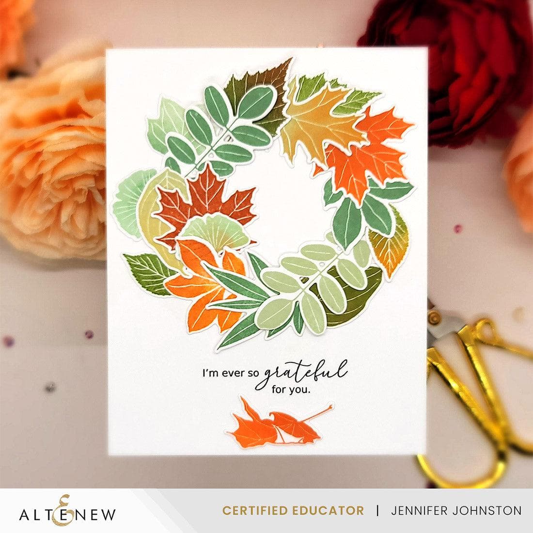 Autumn Whispers Stamp & Die Bundle for Fall Crafts | Altenew