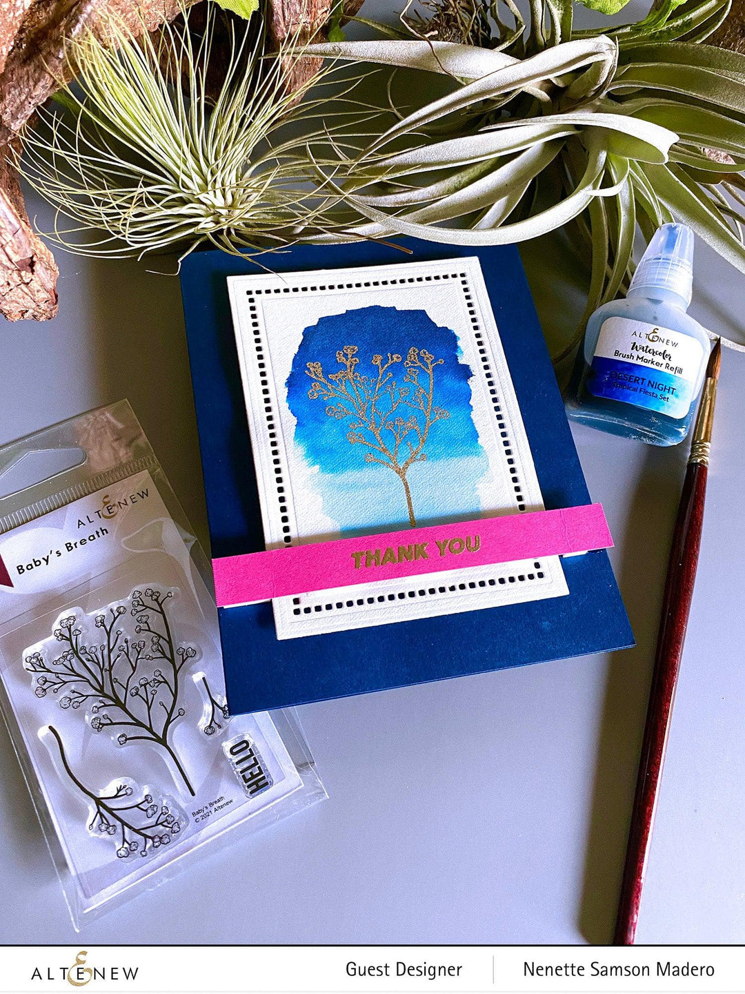 Altenew Stamp & Die Bundle Baby's Breath Stamp & Die Bundle