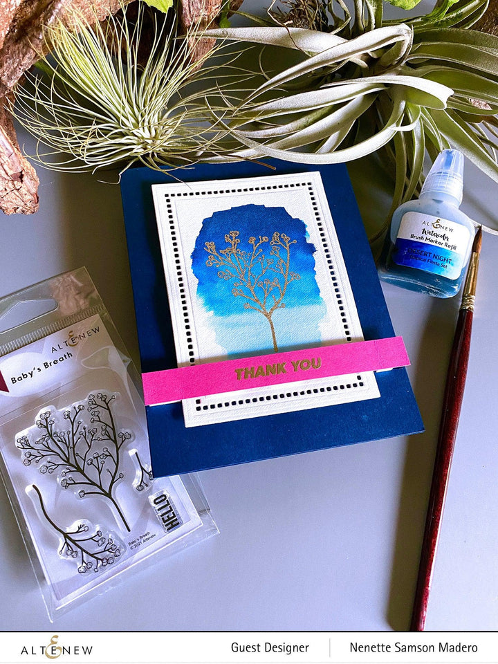 Altenew Stamp & Die Bundle Baby's Breath Stamp & Die Bundle