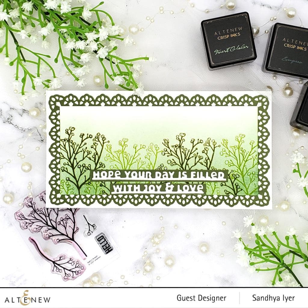Altenew Stamp & Die Bundle Baby's Breath Stamp & Die Bundle