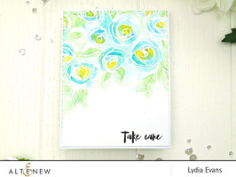 Altenew Stamp & Die Bundle Bamboo Rose Stamp & Die Bundle