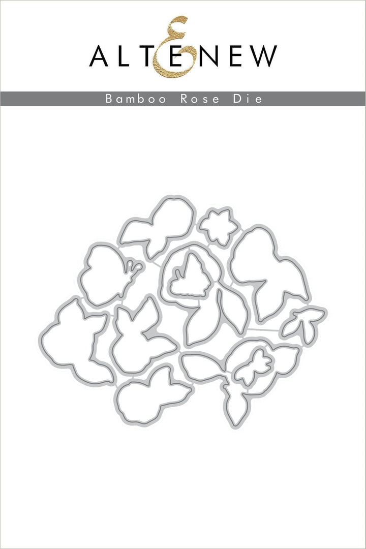 Altenew Stamp & Die Bundle Bamboo Rose