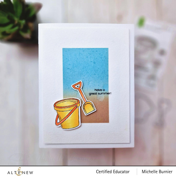 Altenew Stamp & Die Bundle Beach Bucket Stamp & Die Bundle