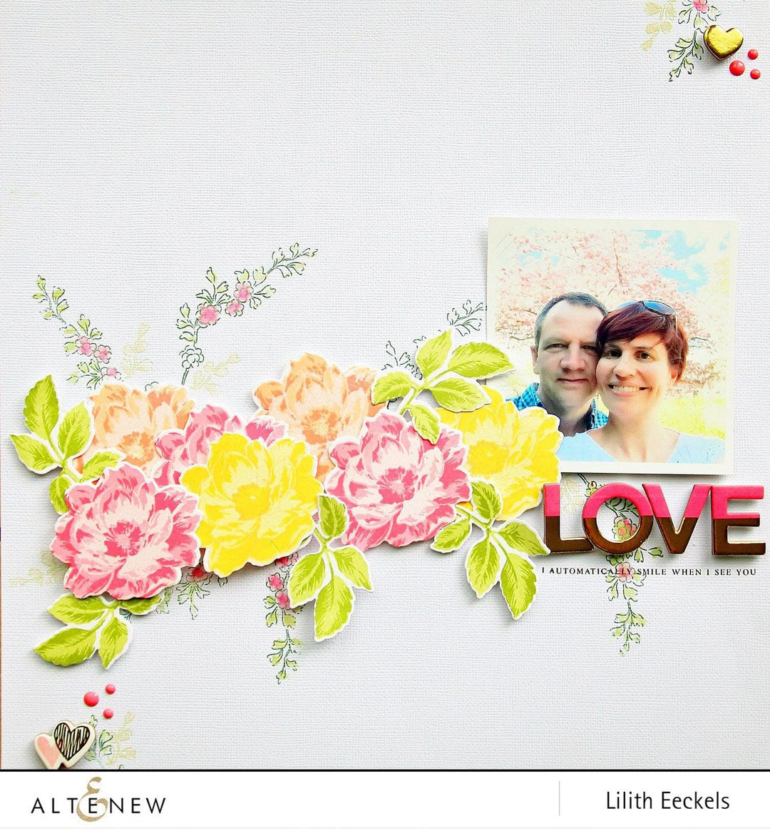 Altenew Stamp & Die Bundle Beautiful Day Stamp & Die Bundle