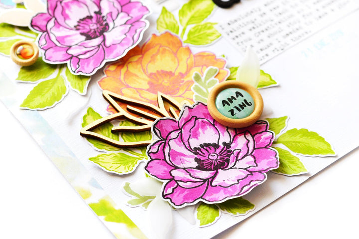 Altenew Stamp & Die Bundle Beautiful Day Stamp & Die Bundle