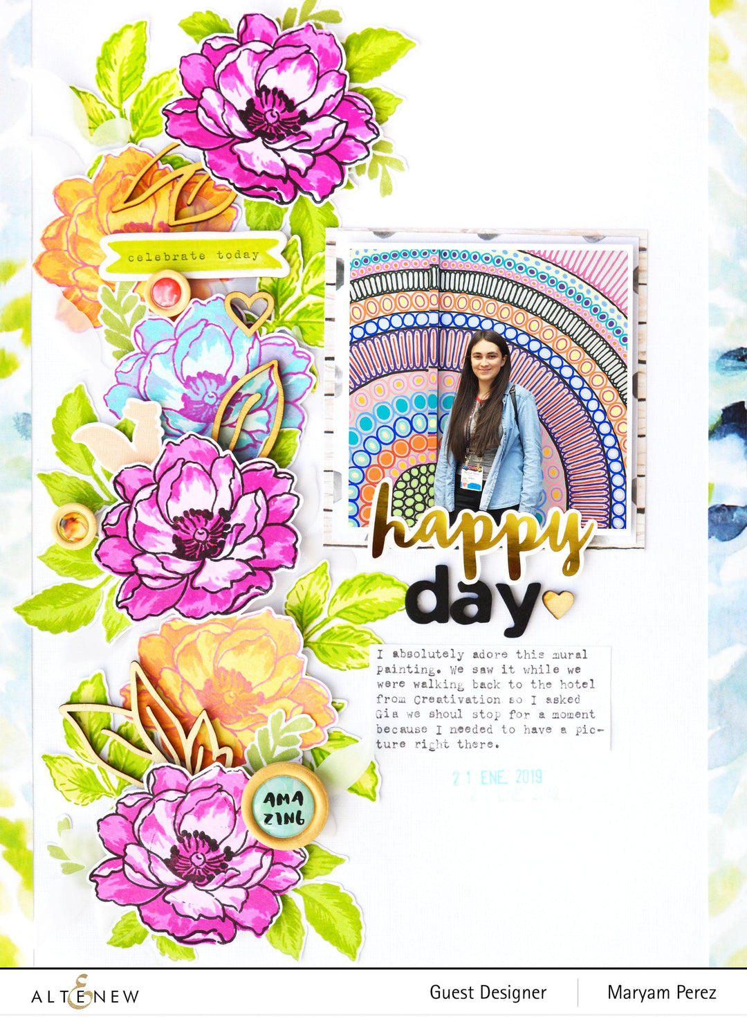 Altenew Stamp & Die Bundle Beautiful Day Stamp & Die Bundle