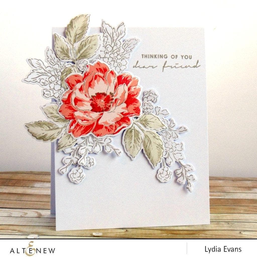 Altenew Beautiful Day Stamp Set (6 x 8) Most Popular Floral Layering  Stamp Set for Card Making, Scrapbooking, Journaling