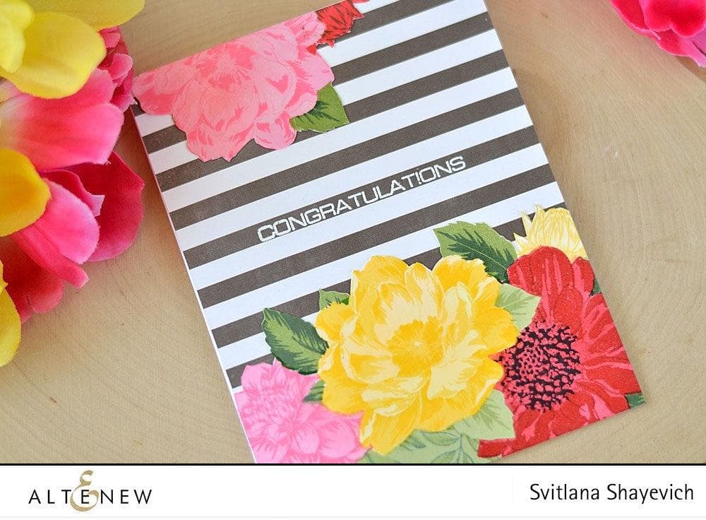 Altenew Stamp & Die Bundle Beautiful Day Stamp & Die Bundle